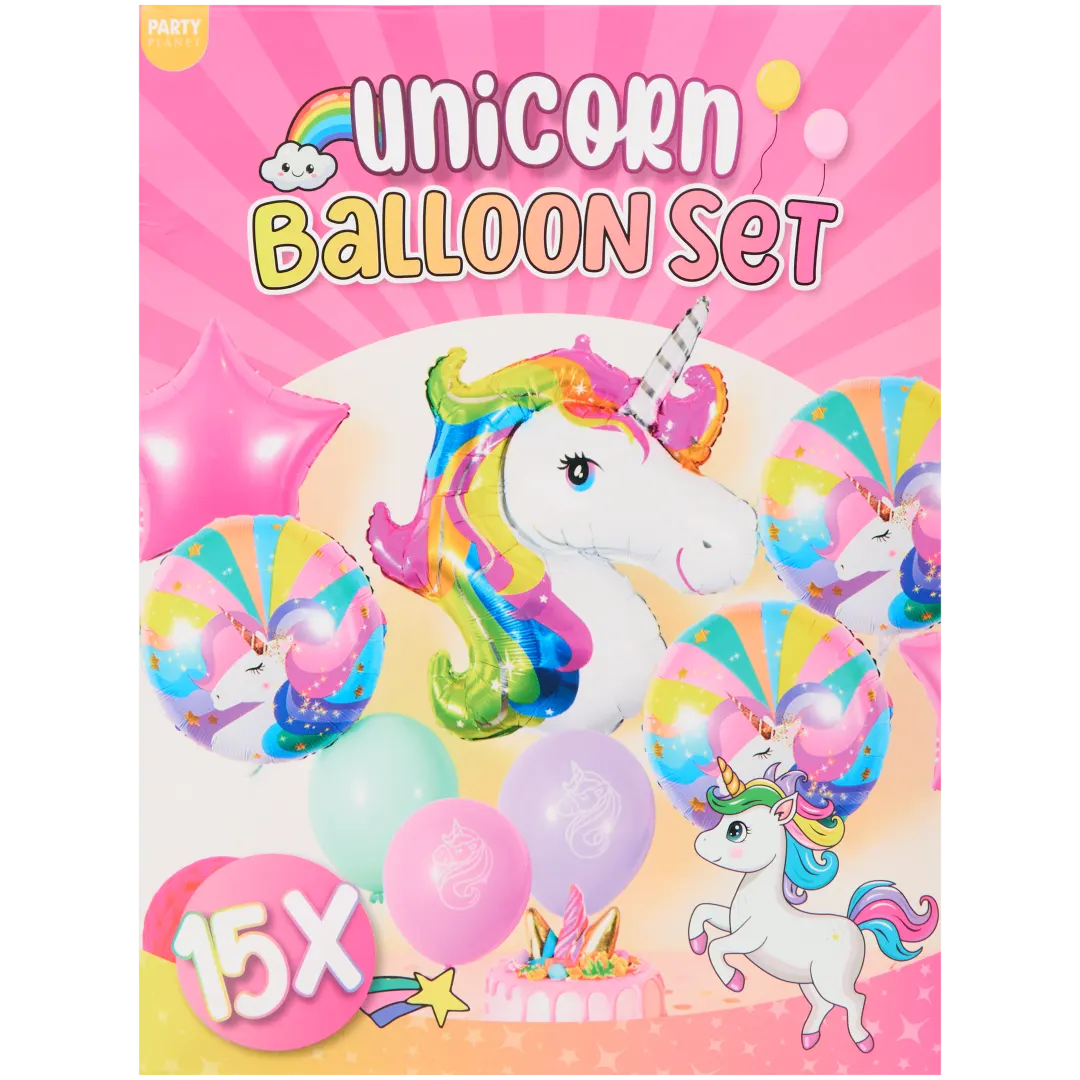 Ballonnenset 15-delig | diverse varianten