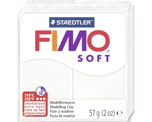 Fimo Soft wit 57g