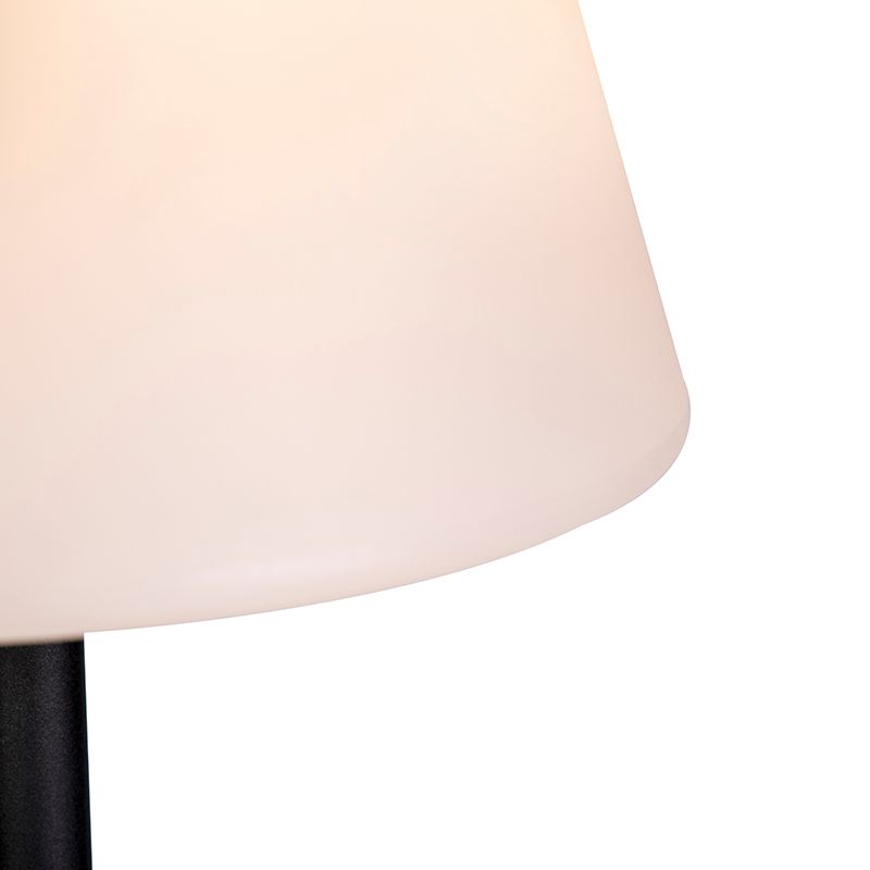 Moderne buiten vloerlamp zwart - Virginia