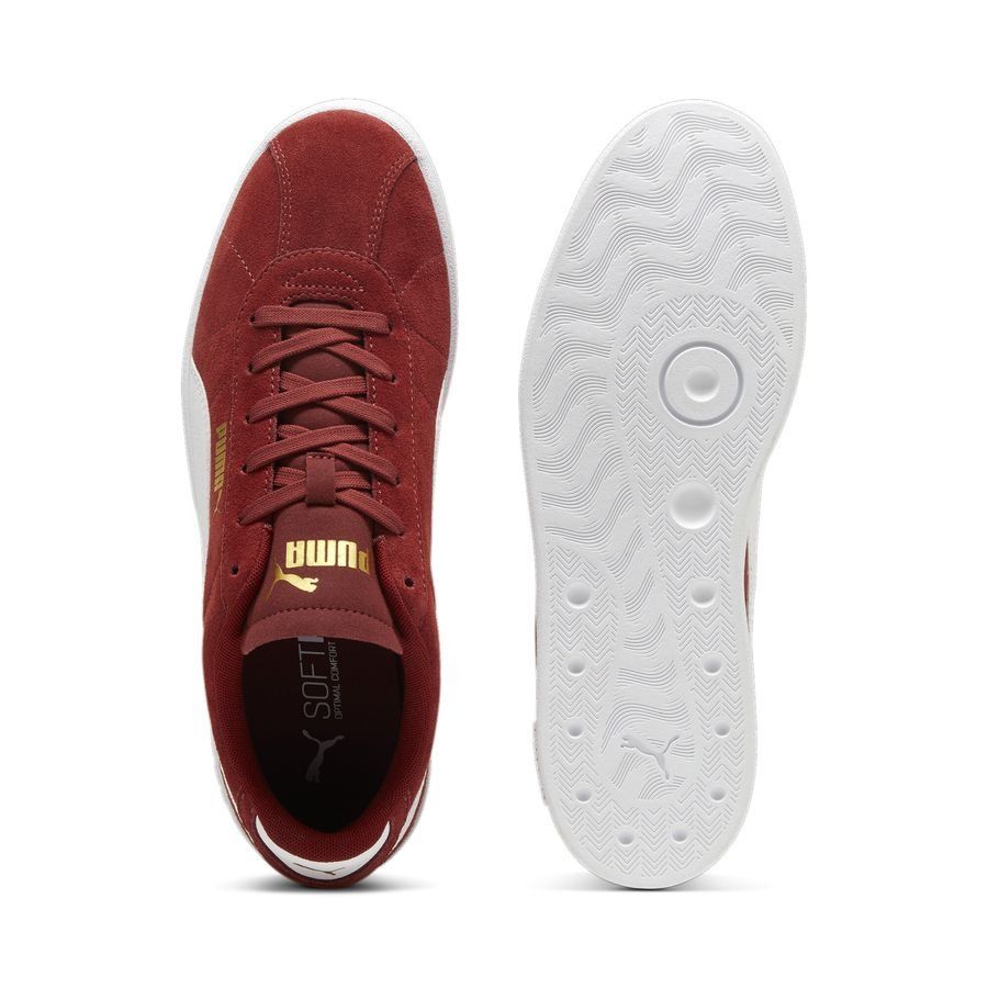 Puma Club II Intense Red-PUMA White-PUMA Gold