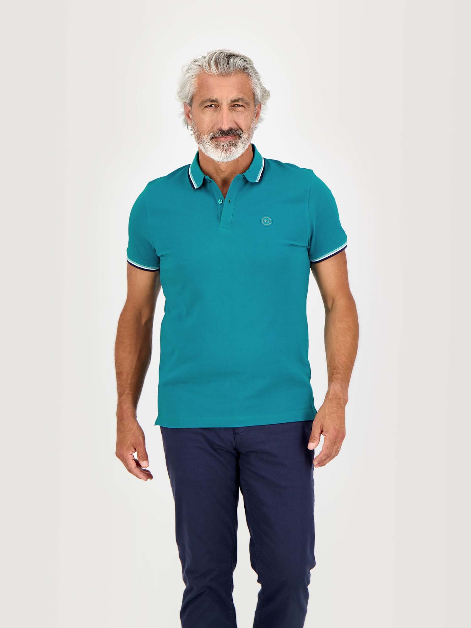 Polo Homme Manches Courtes Coton Biologique Vert