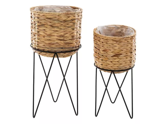 Set Pot Hya Tressé / Métal x 2