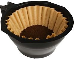 ZORRO Koffiefilter - 250 Stk - Bruin Papier - Voor Gastronomie Koffiemachines