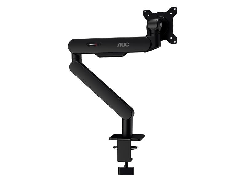 AOC Tischhalterung AM400B bis 9 kg – Schwarz Ergonomische Tischhalterung für Monitore bis 34