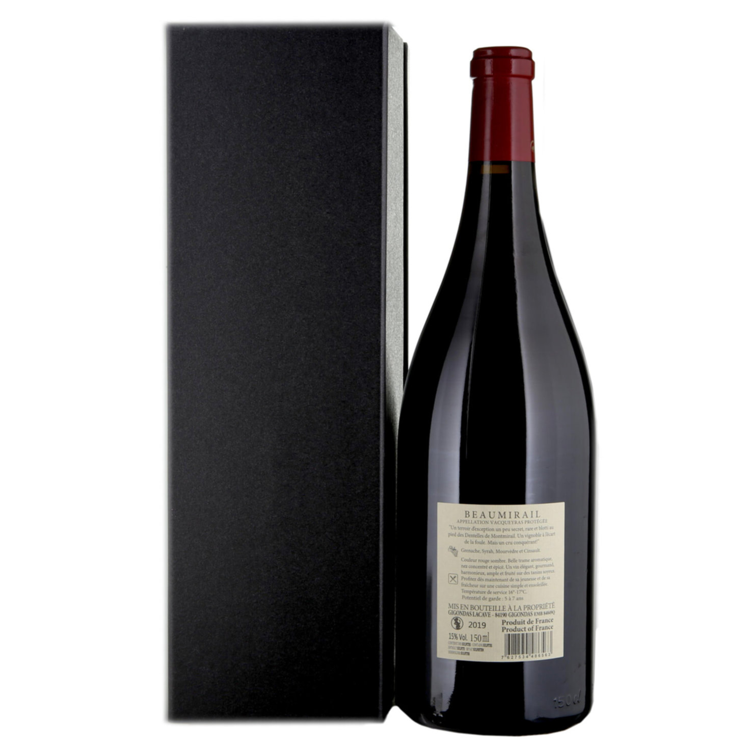 Magnum Vacqueyras AOP Beaumirail Cave de Gigondas -150cl