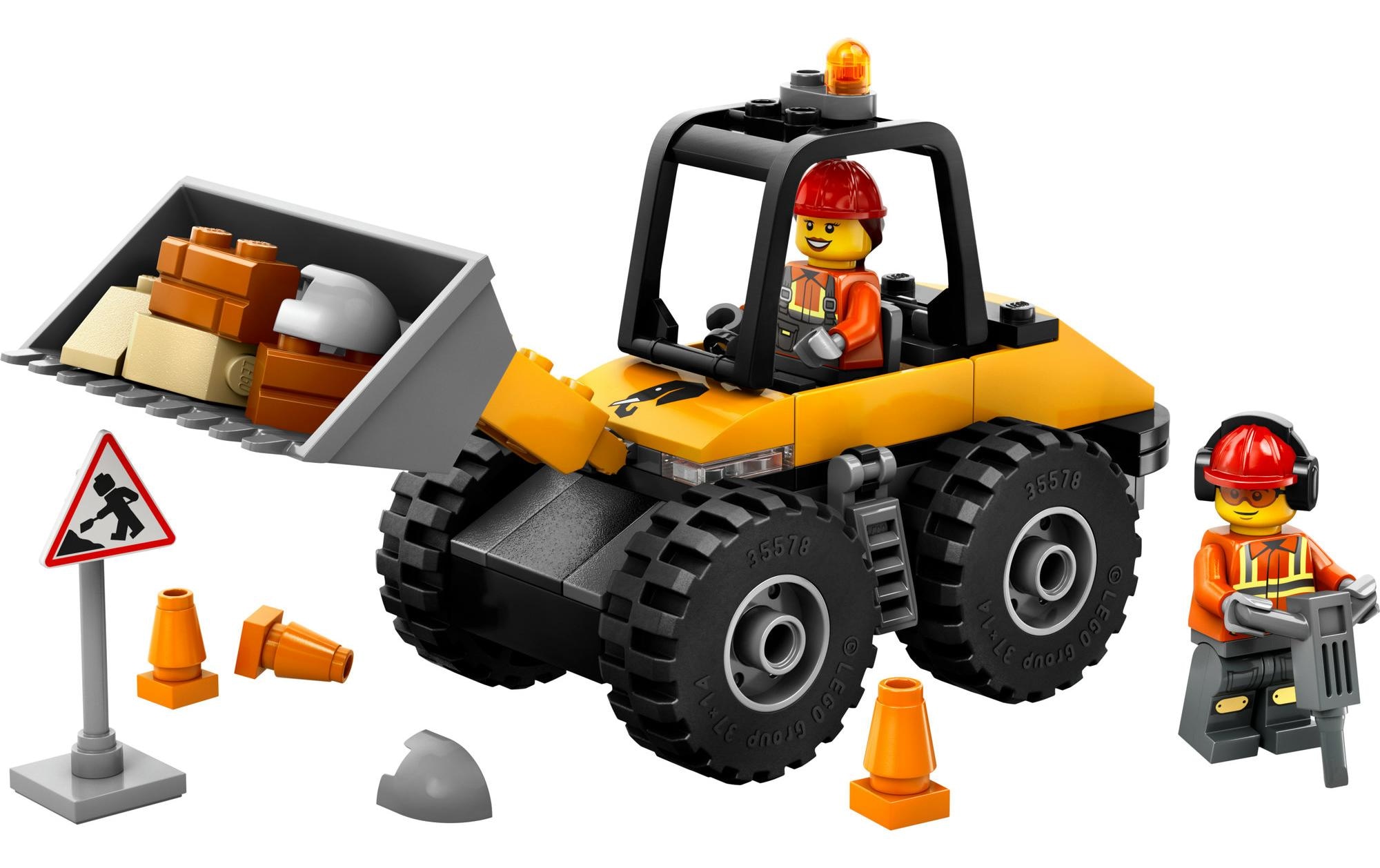LEGO® Spielbausteine »City Radlader 60460«