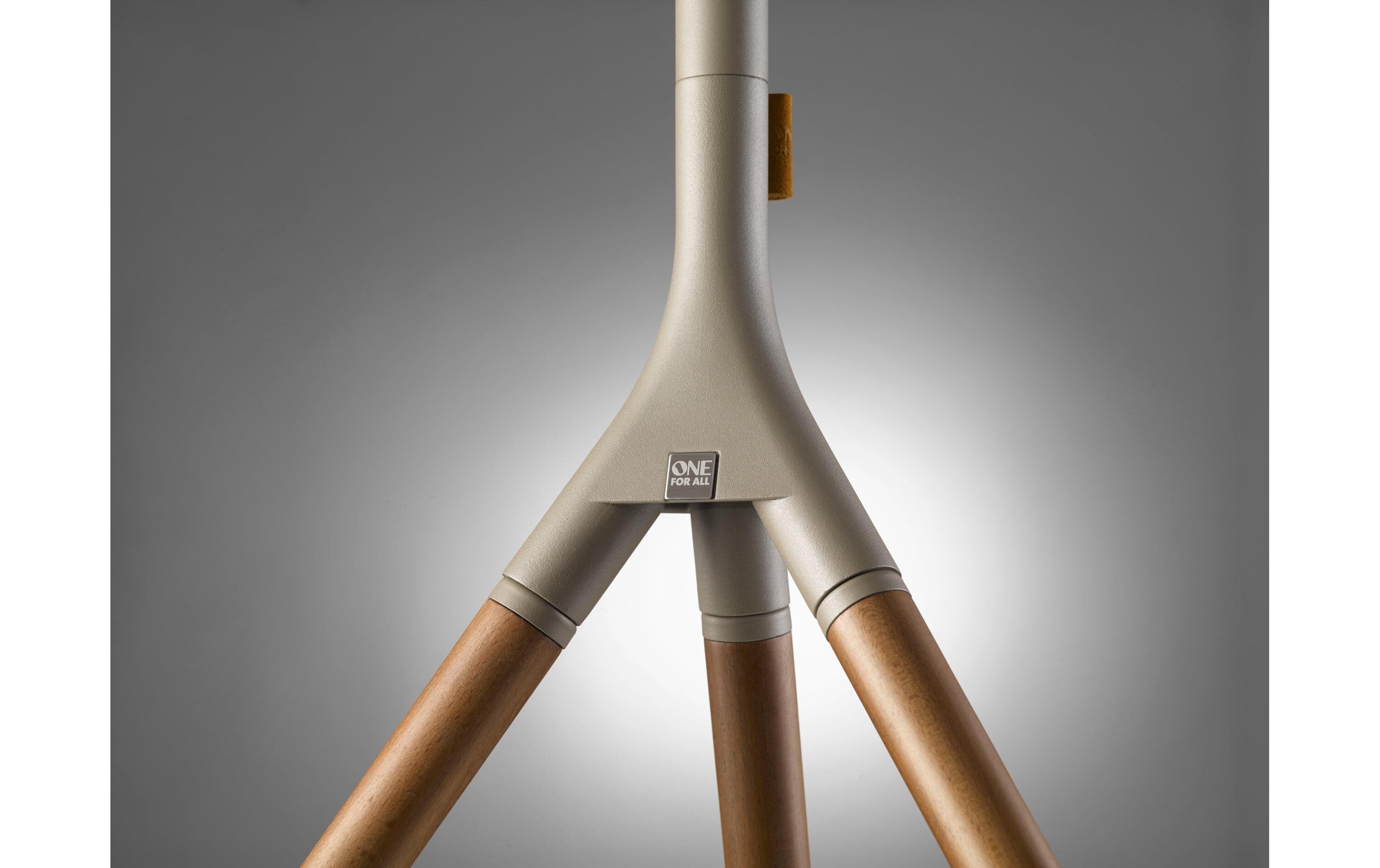 Staffelei Tripod WM7471 Walnuss<br>Universal TV-Stativ Walnuss, bis VESA 400 x 400, TV 32-65