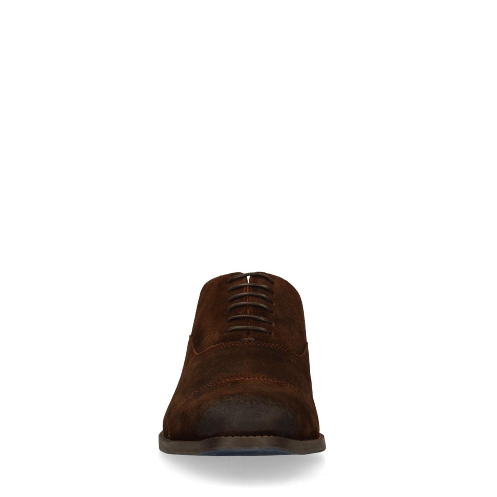 Bruine suède veterschoenen