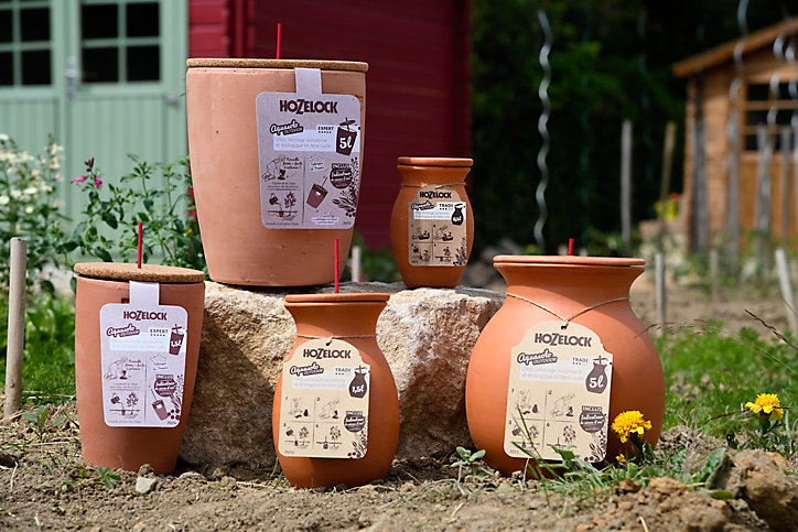 Pot en terre cuite d'arrosage Ollas Traditionnel 5L Hozelock