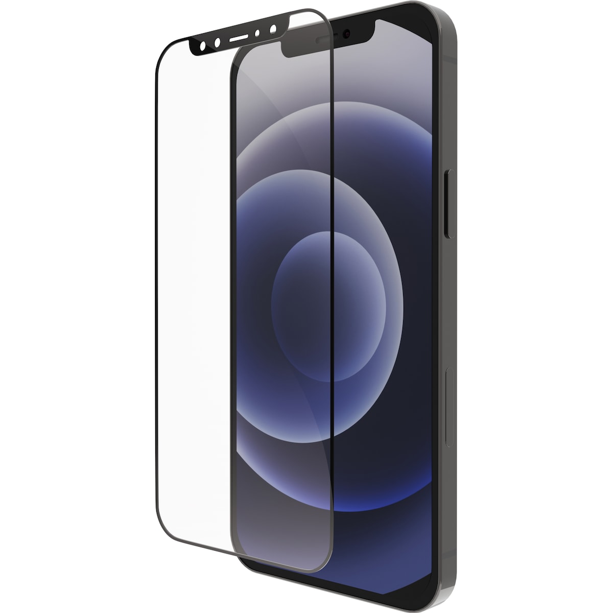 Dbramante1928 Eco-Shield iPhone 12/12 Pro skjermbeskytter (sort)