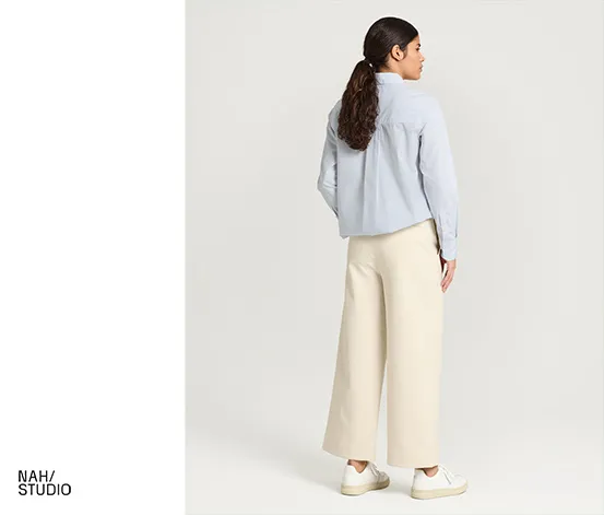 NAH/STUDIO Culotte | ungefärbte Baumwolle