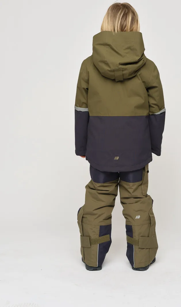 Skogstad Juniors' Flisegga 2-Layer Jacket Ivy Green
