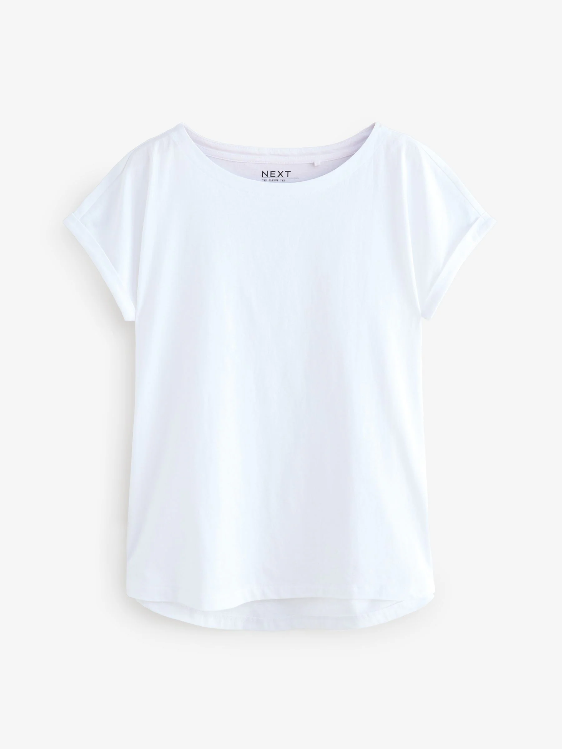 Multi - Verpakking van 7 T-shirts met kapmouwen van 100% katoen