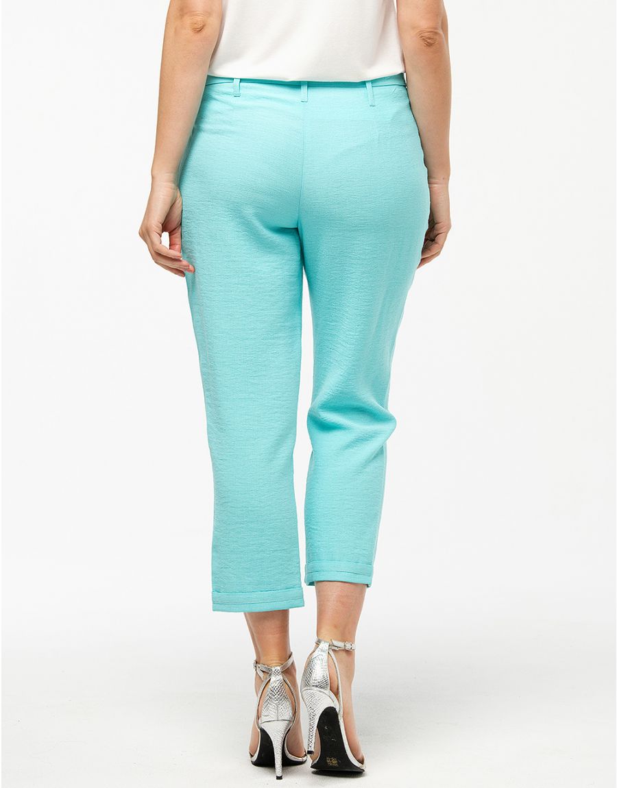 Pantacourt chic turquoise