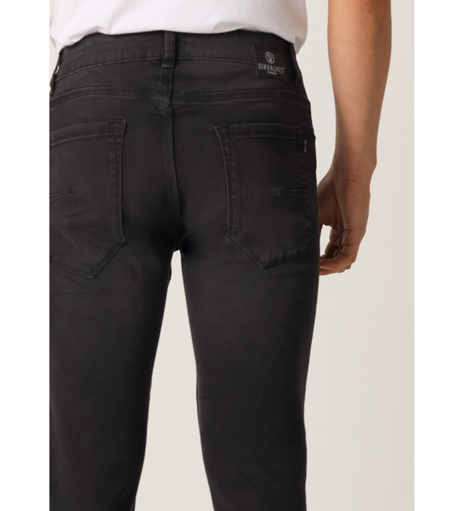 Calça jeans Six Valves 136324 preta