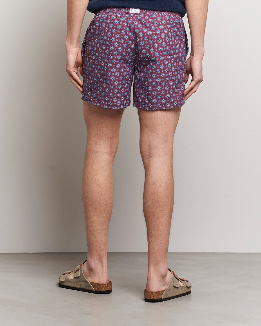 Ripa Ripa Printed Swimshorts Wine