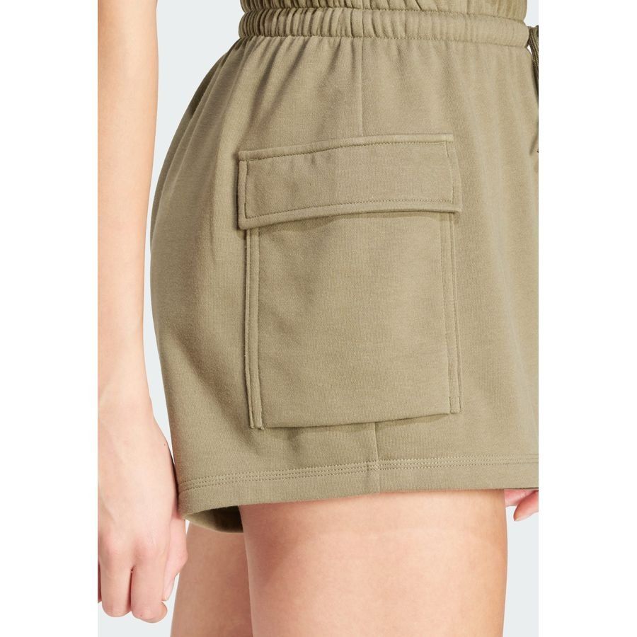 Adidas Short cargo French Terry Petit logo Essentials