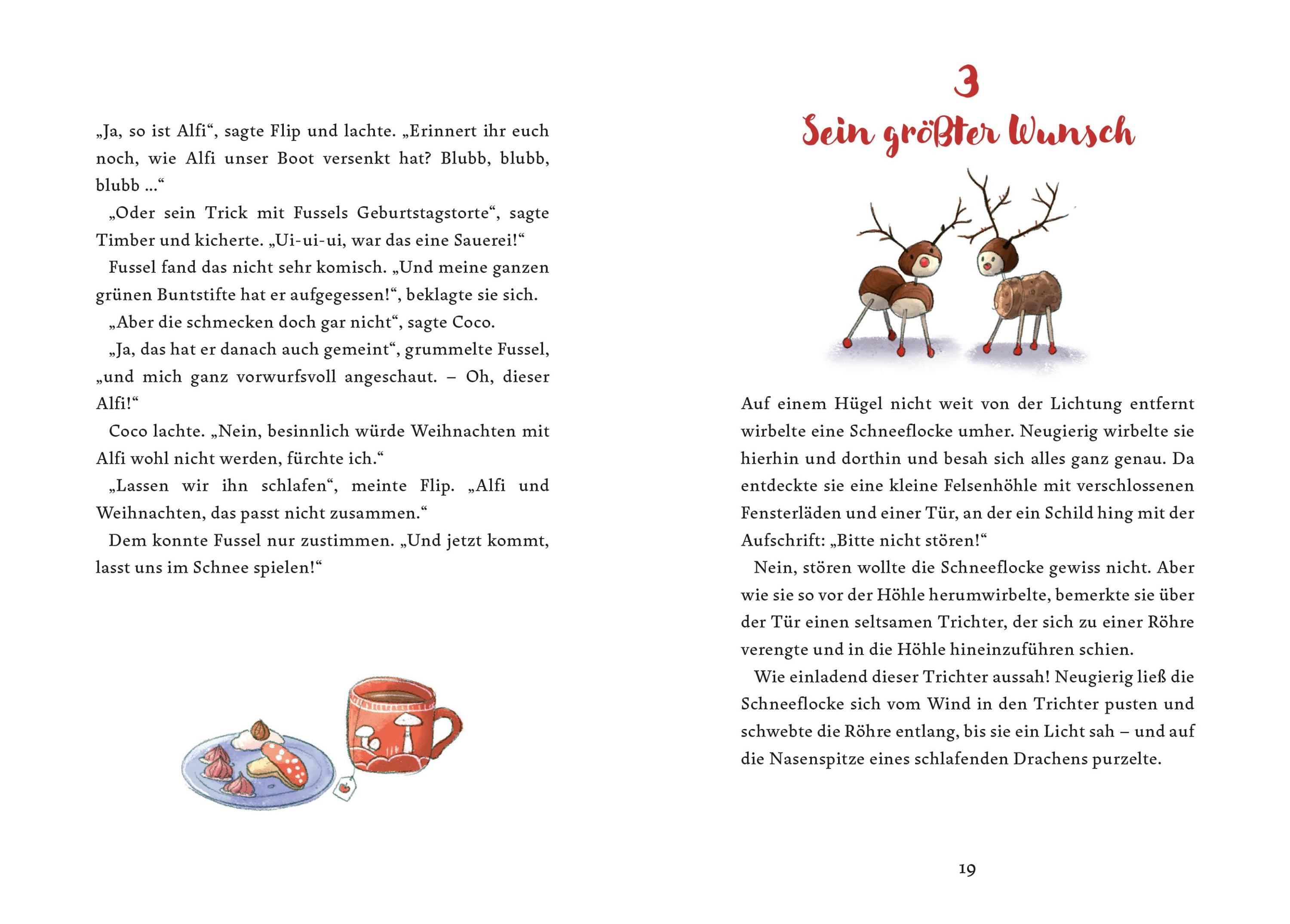 Was Drachen an Weihnachten machen - Eine Vorlesegeschichte in 24 Kapiteln
