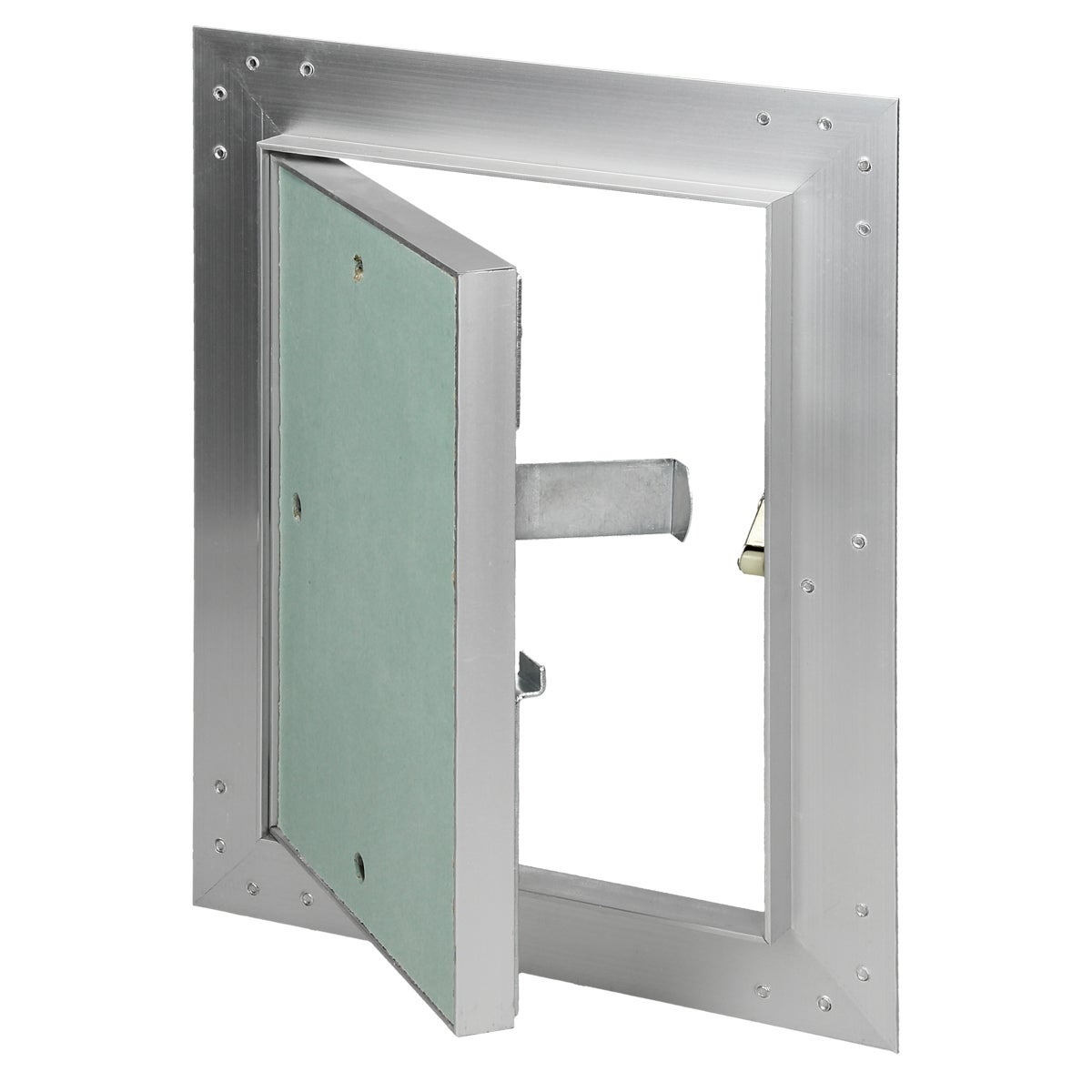 ECD Duitsland Toegangspaneel/Toegangsdeur met gipsplaatinzetstuk 150x200mm, 12,5mm gipsplaat, Aluminium frame, Toegangsdeur/Onderhoudsluik/Reinigingsluik/Onderhoudsopening, Geschikt voor vochtige ruimtes, Gipsplaatconstructie