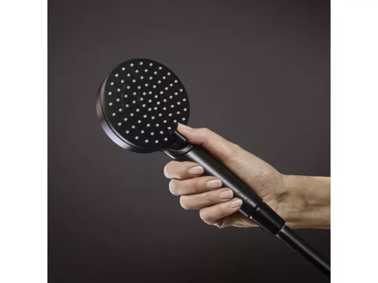 Pommeau de douche HANSGROHE Vernis Blend + Flexible Isiflex 160 cm noir mat