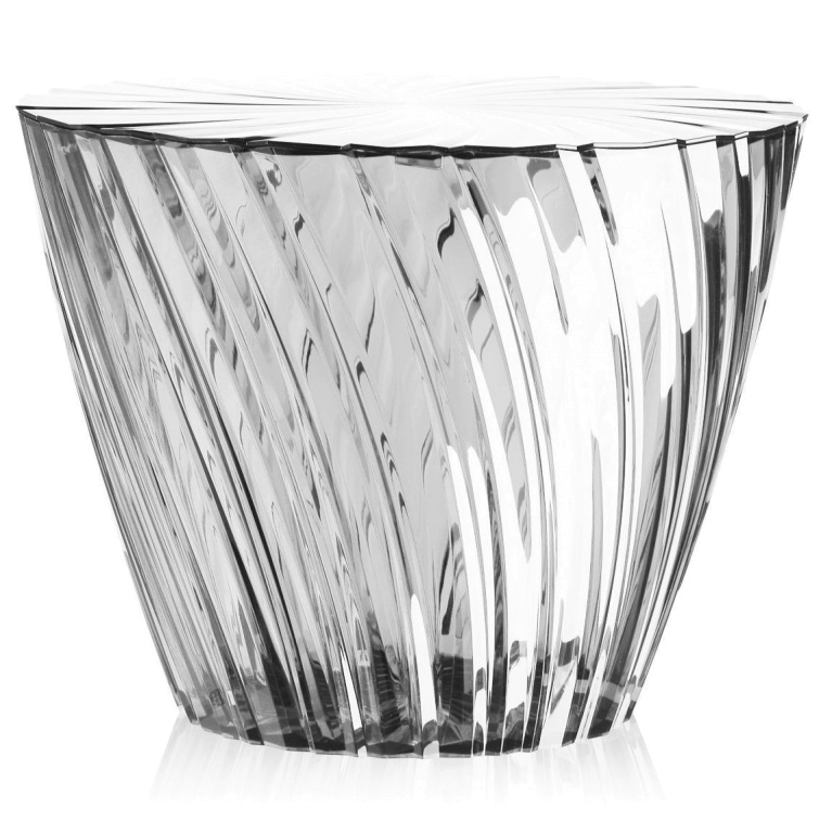 Kartell Sparkle bijzettafel large 45 transparant
