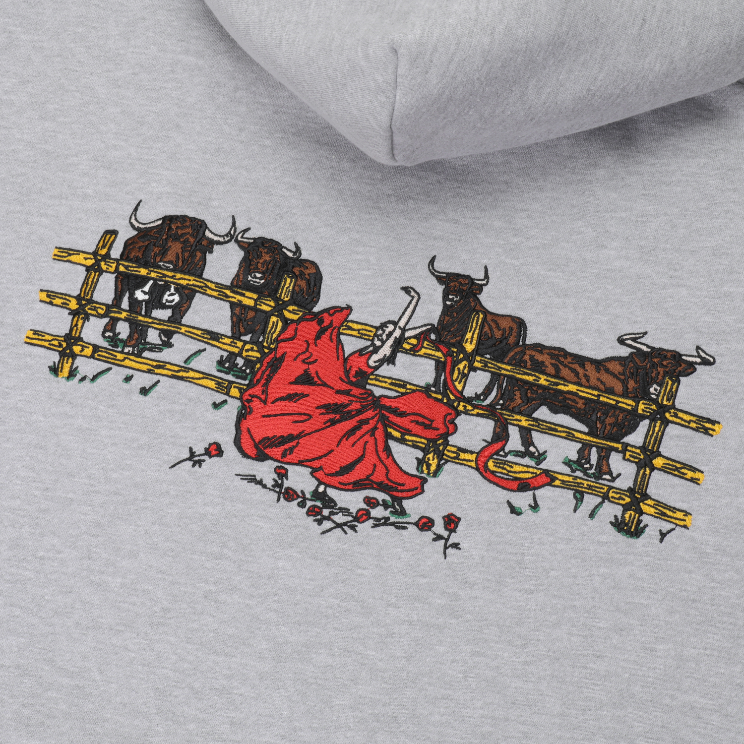 PassPort Red Flag Hoodie Ash