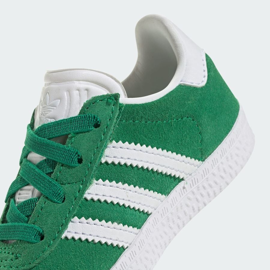 Adidas Original Gazelle Comfort Closure Elastic Laces Shoes Kids