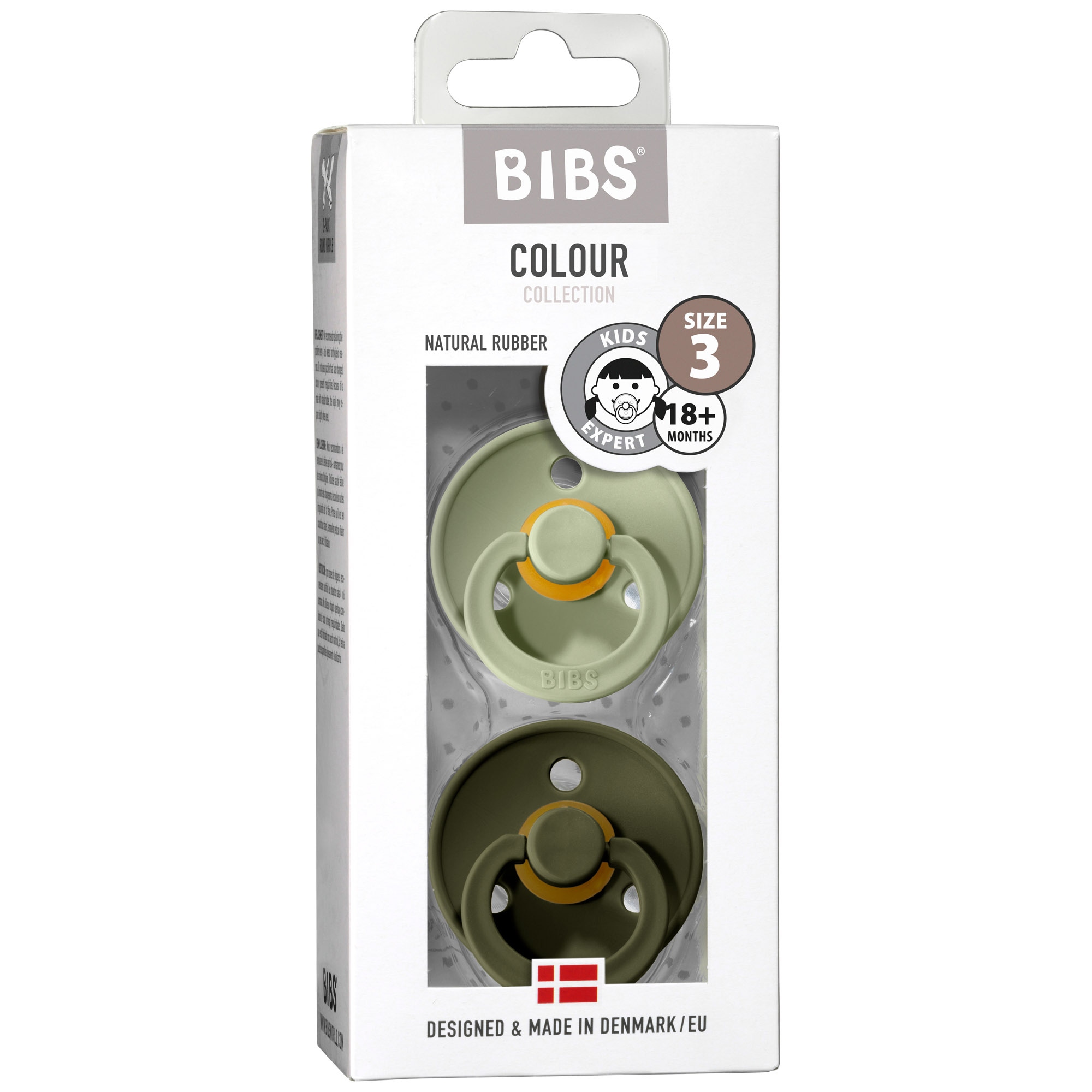 Bibs fopspeen Size 3 groen