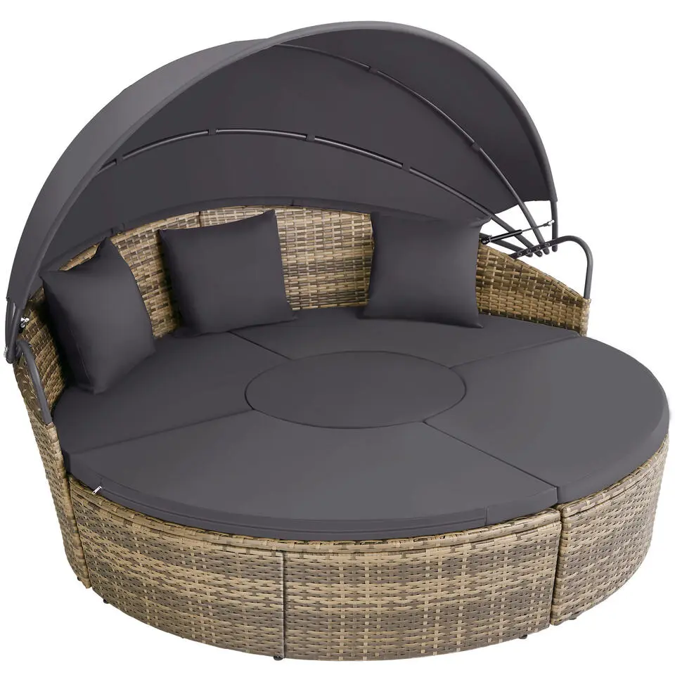 tectake Wicker zonne-eiland Santorini, Natuur