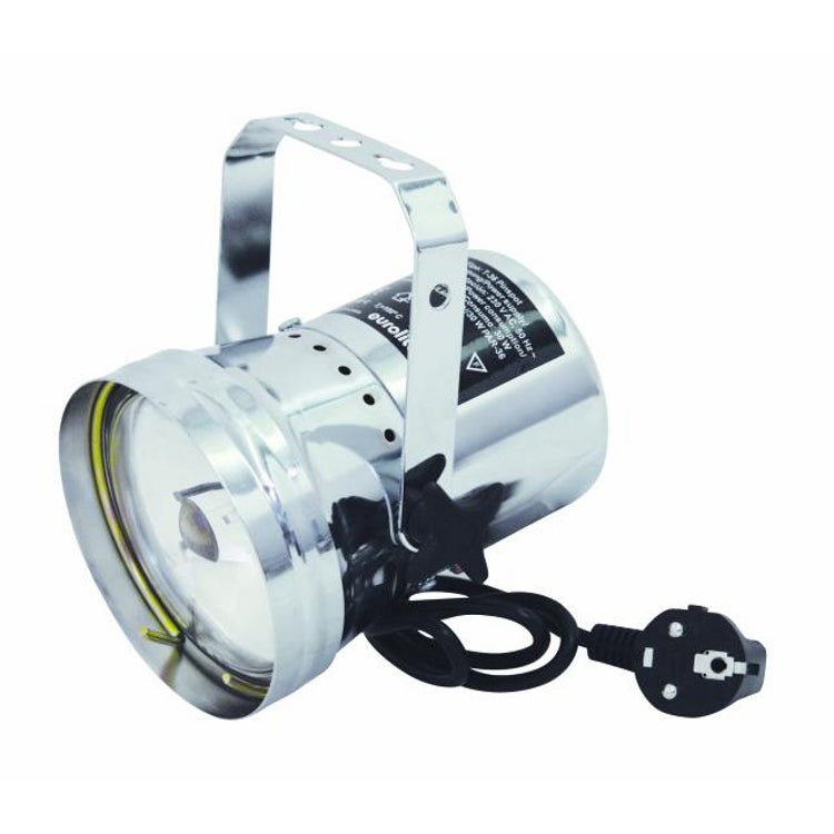 Eurolite T-36 pinspot zilver met lamp