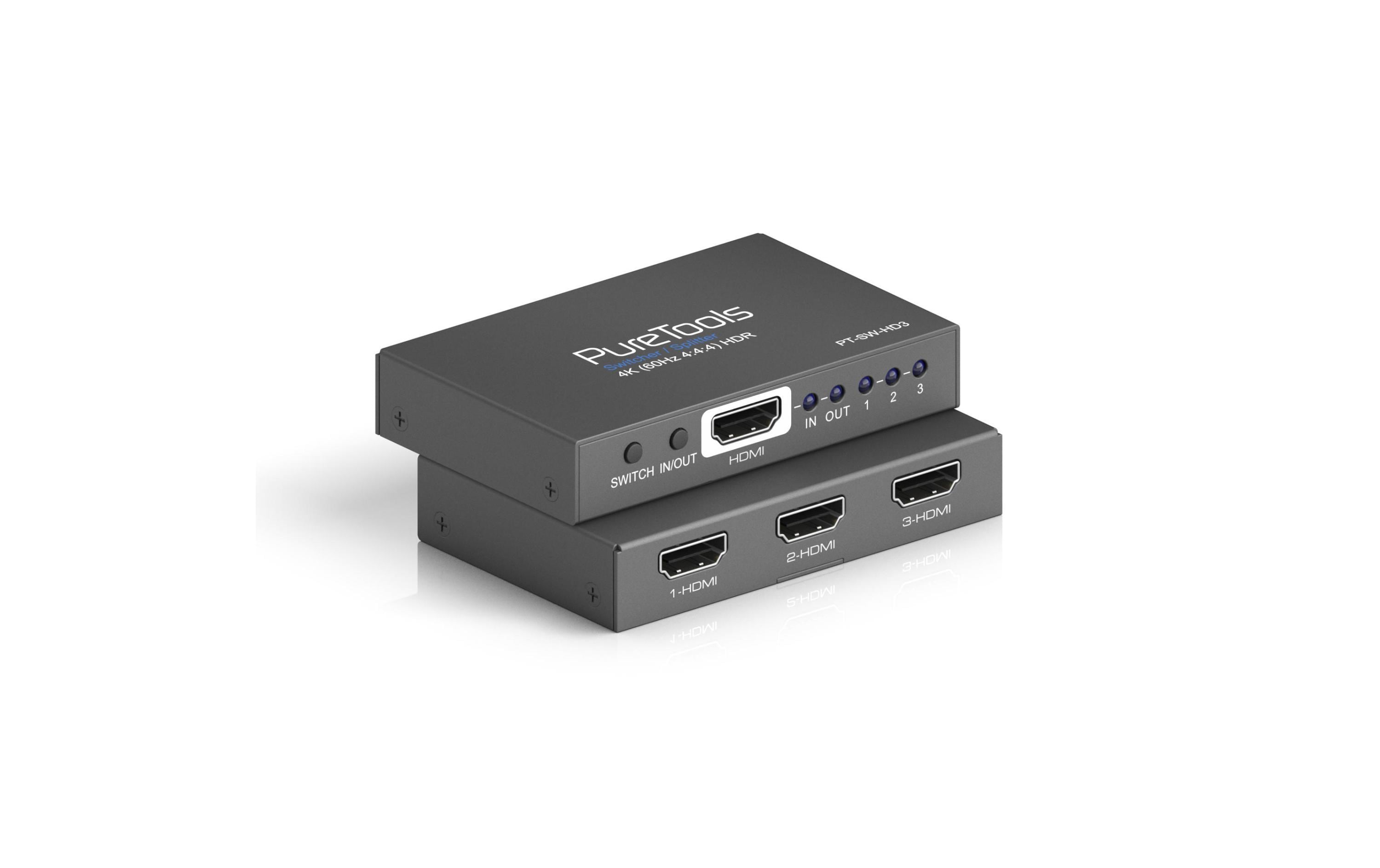 Switcher PT-SW-HD3 HDMI3x1 4K 18Gbps HDMI Switcher