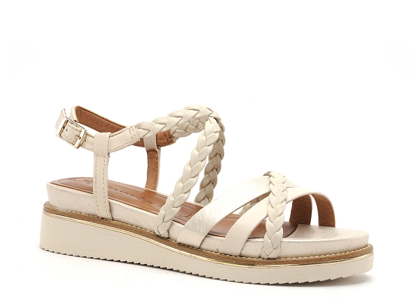 Tamaris nu pieds plats femme 28207 20 beige