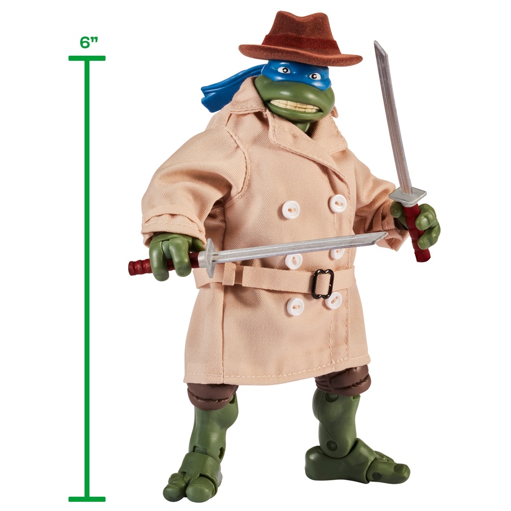 Teenage Mutant Ninja Turtles Mutant Mayhem - Klassische Ninja Elite Figuren Leo in Verkleidung