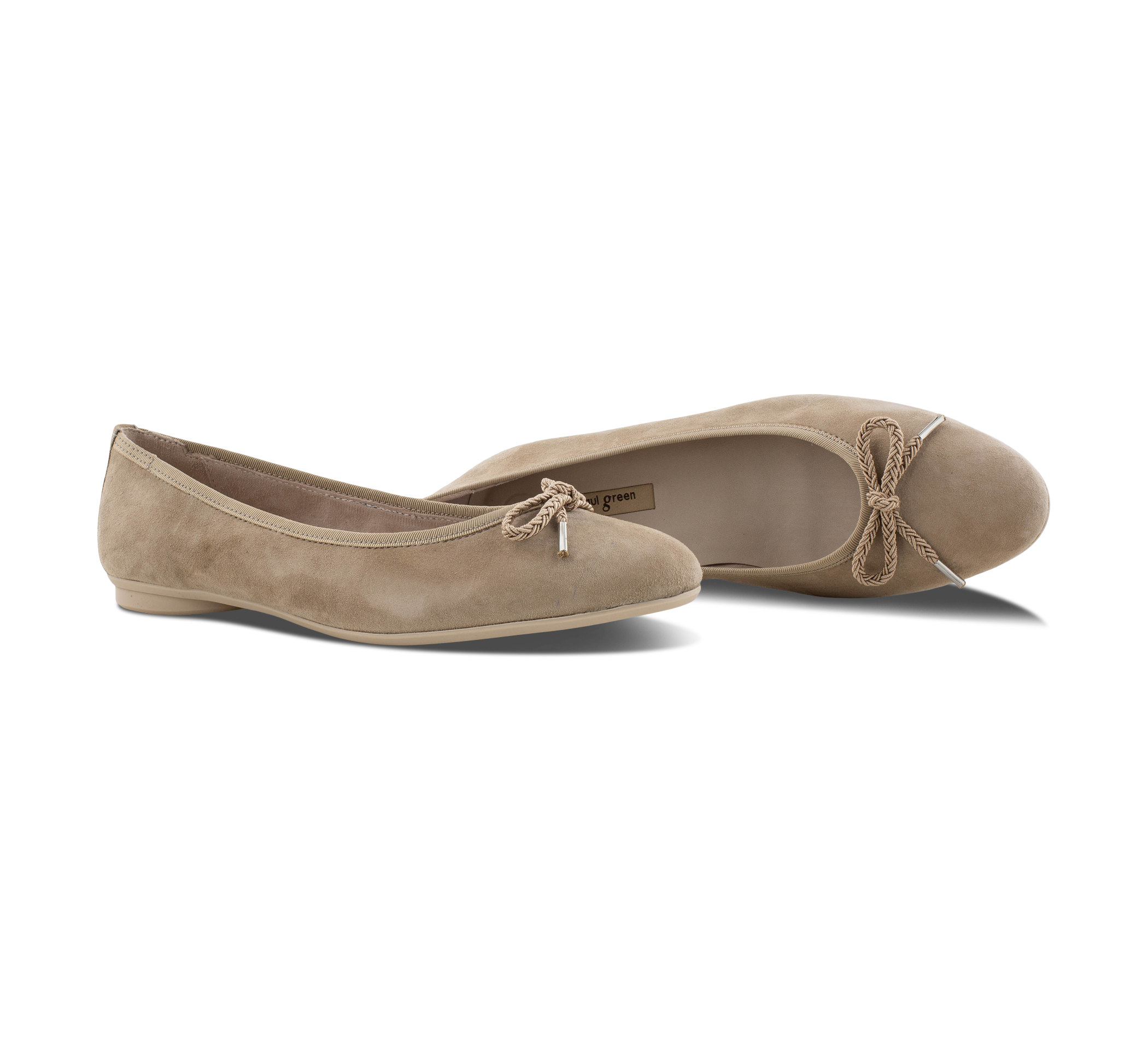 Paul Green 2925 - Ballerinas beige/taupegrau