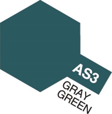 Tamiya - Aircraft Spray Maling - As-3 Gray Green Luftwaffe - 86503