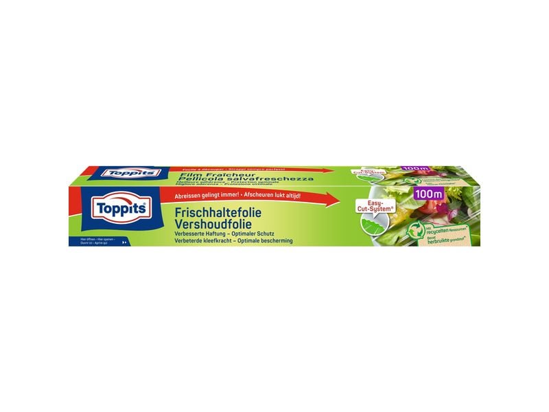 Toppits Frischhaltefolie Maxipack 100 m Frischhaltebeutel