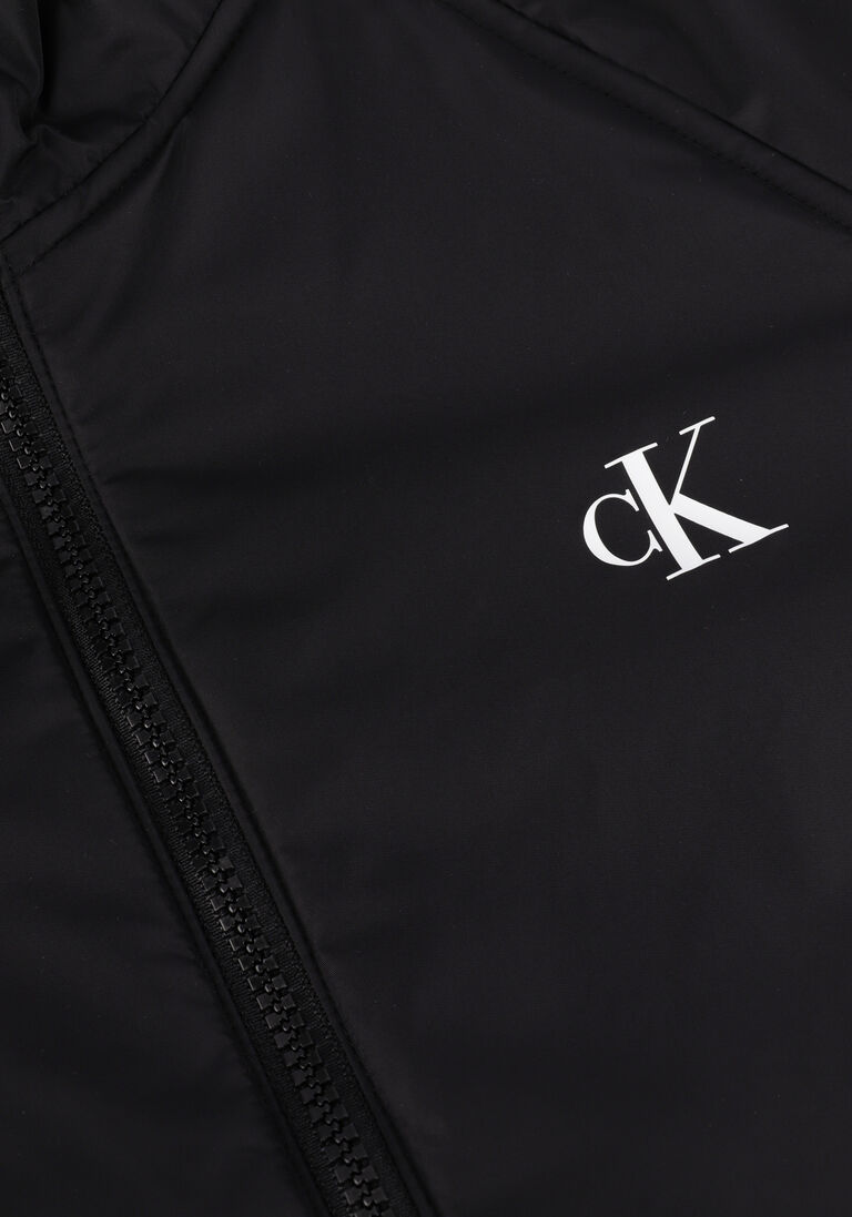 CALVIN KLEIN zwarte calvin klein jack padded harrington jacket