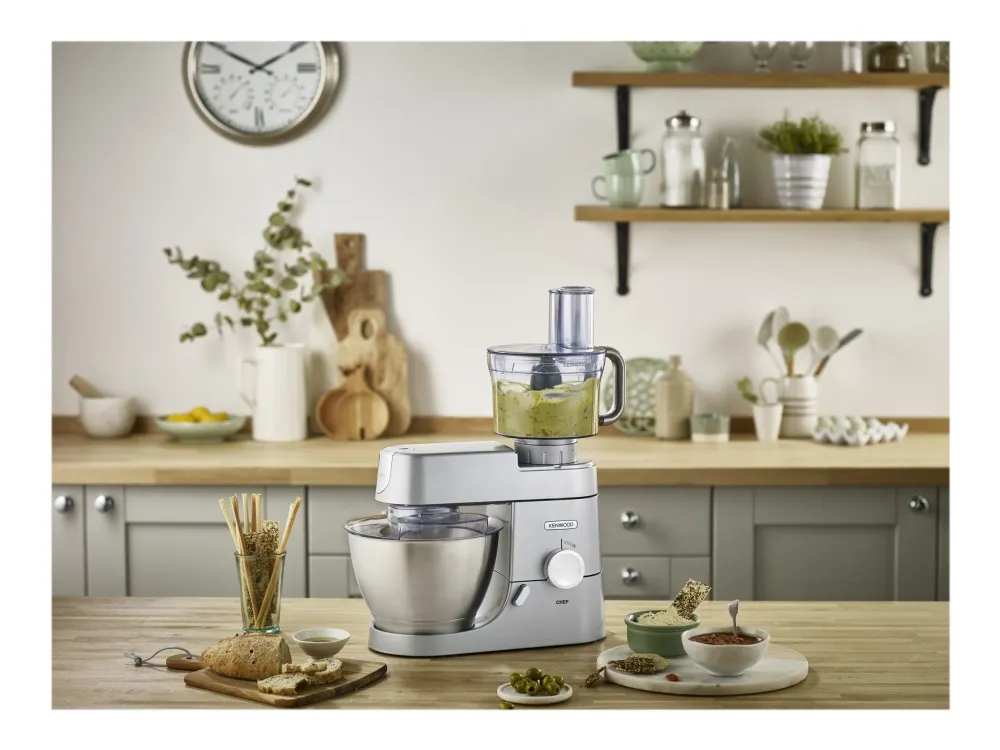 Kenwood Chef XL KVL4110S - Køkkenmaskine - 1200 W - sølv