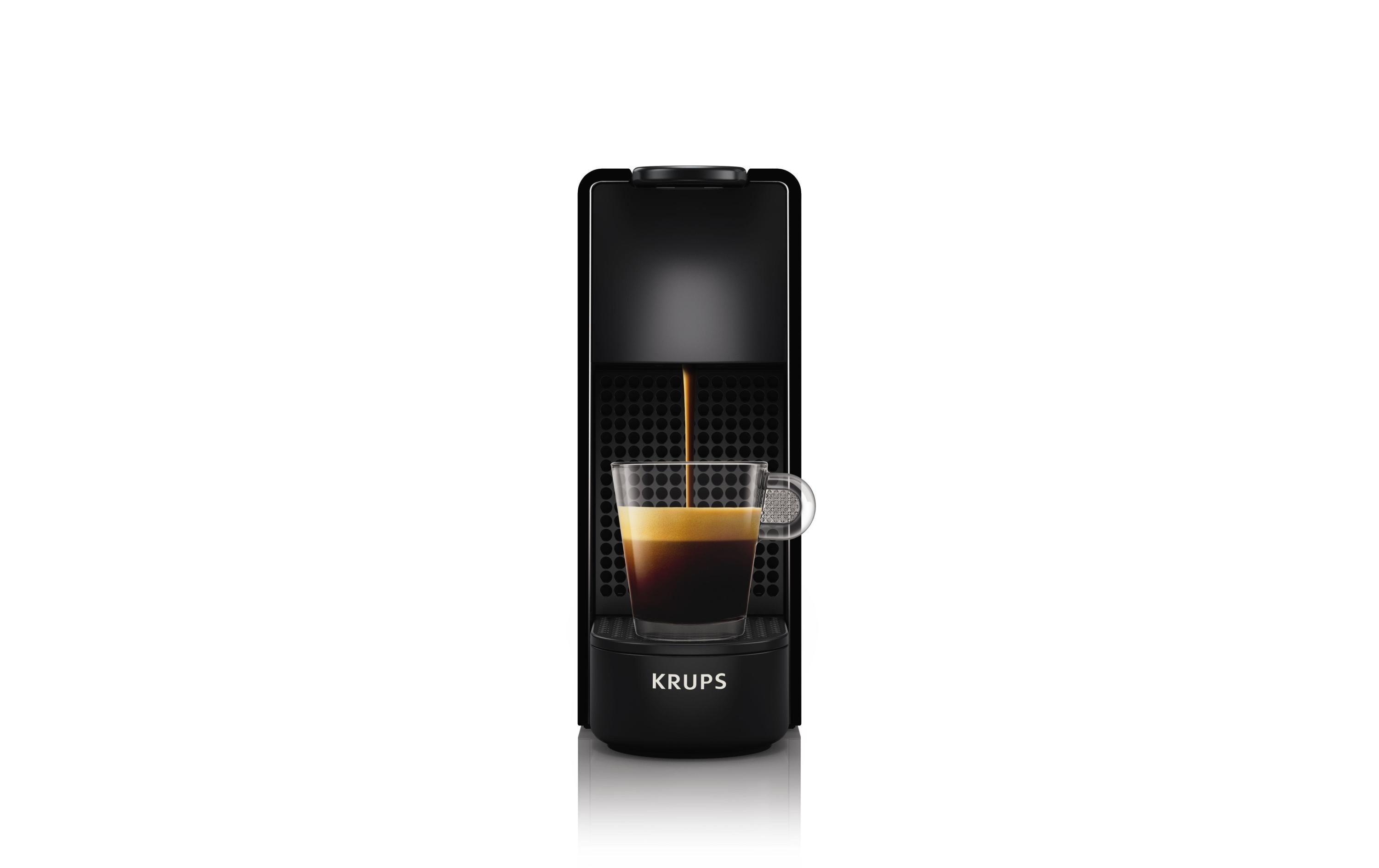 Kaffeemaschine Nespresso Essenza Mini XN1108 SchwarzKapselmaschine