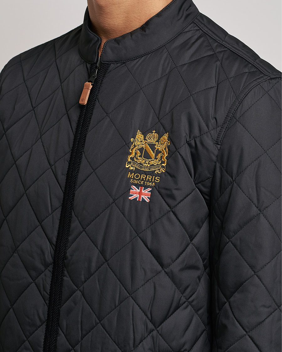 Morris Trenton Quilted Jacket Black