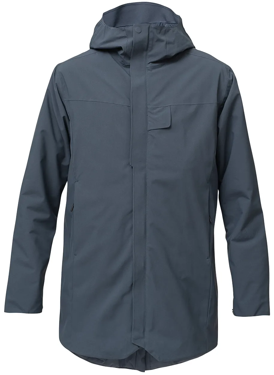 Heat Experience Heatx Heated Oslo Coat Mens Navy