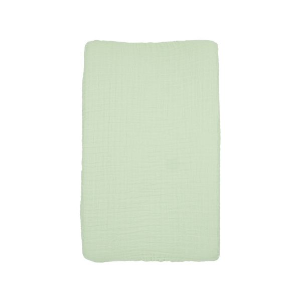 Meyco Aankleedkussenhoes Uni - Pre-washed - Soft Green