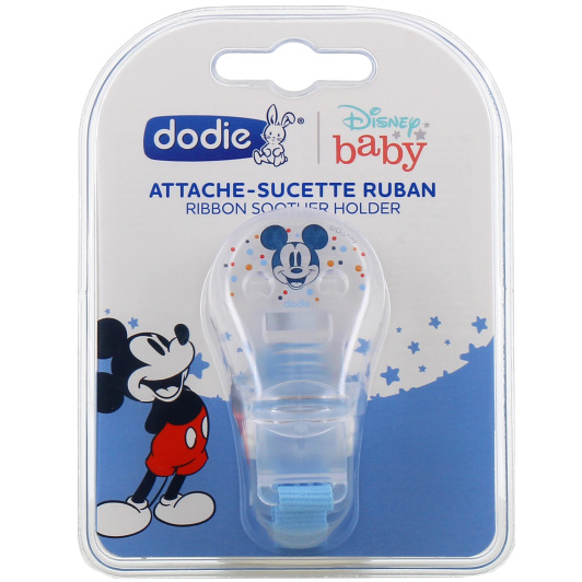 Dodie attache sucette ruban pour bébé