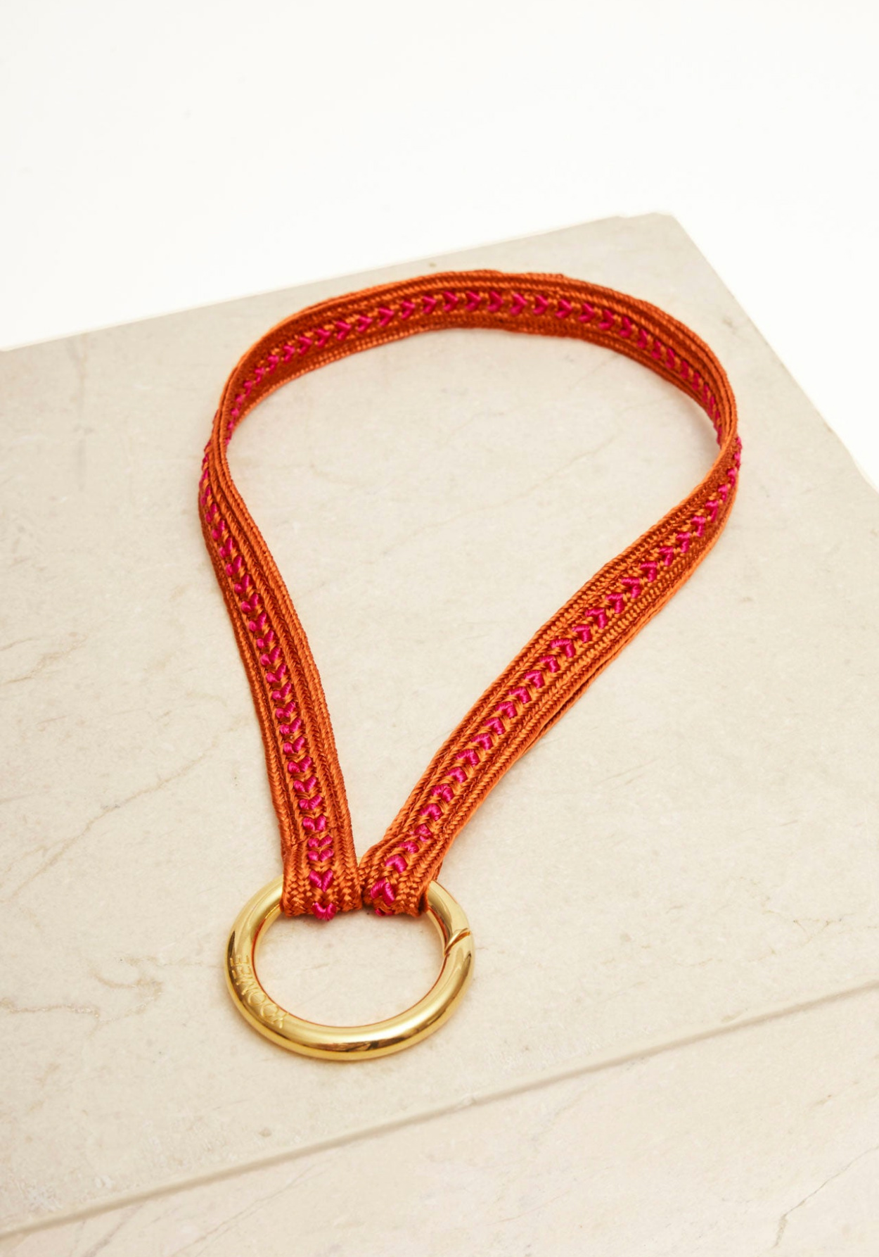YOOMEE Mini-Schlüsselband Keychain Zahra Pumpkin Love Gold