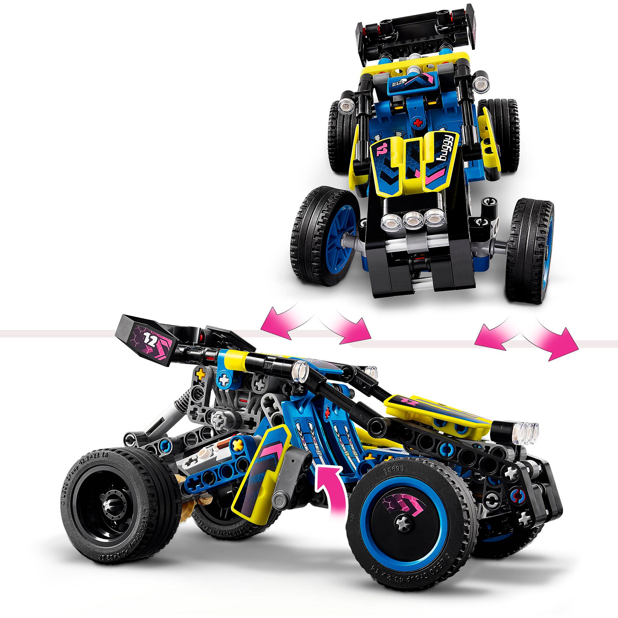 LEGO Konstruktionsspielzeug Technic Offroad Rennbuggy