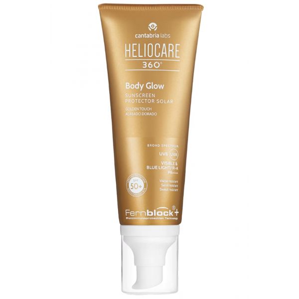 Protetor Solar Heliocare 360 Body Glow Fluido SPF50  100ml