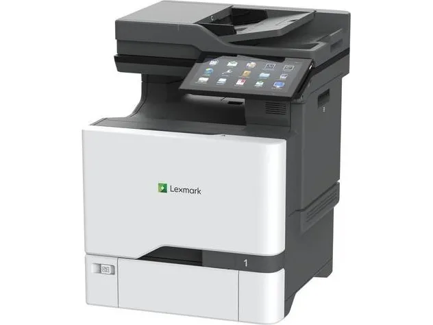 Lexmark CX735adse - Multifunktionsprinter - farve - laser - Legal (216 x 356 mm) (original) - A4/Legal (medie) - op til 50 spm (kopiering) - op til 50 spm (udskriver) - 650 ark - 33.6 Kbps - USB 2.0 vært, USB 2.0, Gigabit LAN