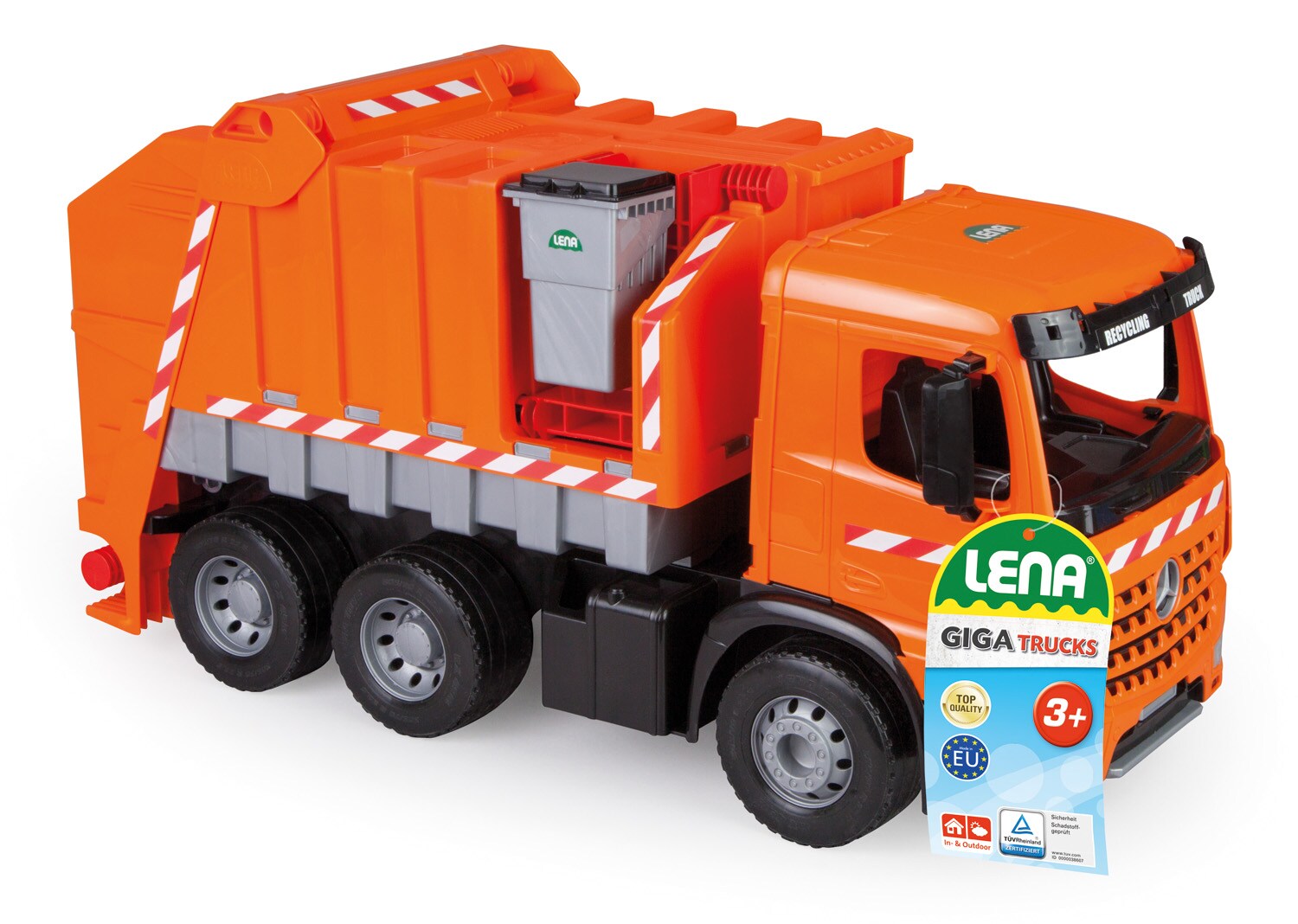 GIGA TRUCKS Müllwagen Arocs mit Aufklebern