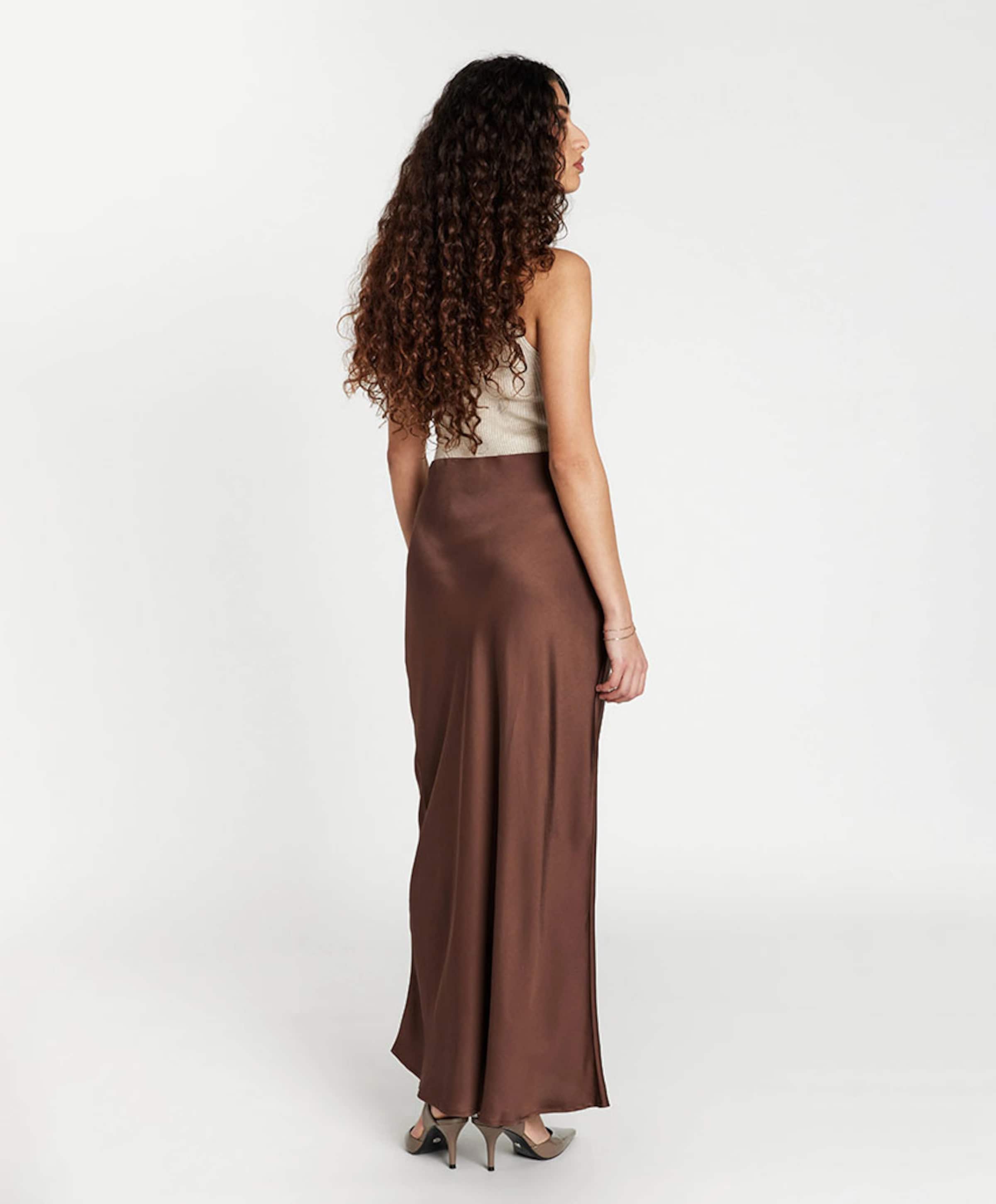 Bruuns Bazaar Dames rok bruin