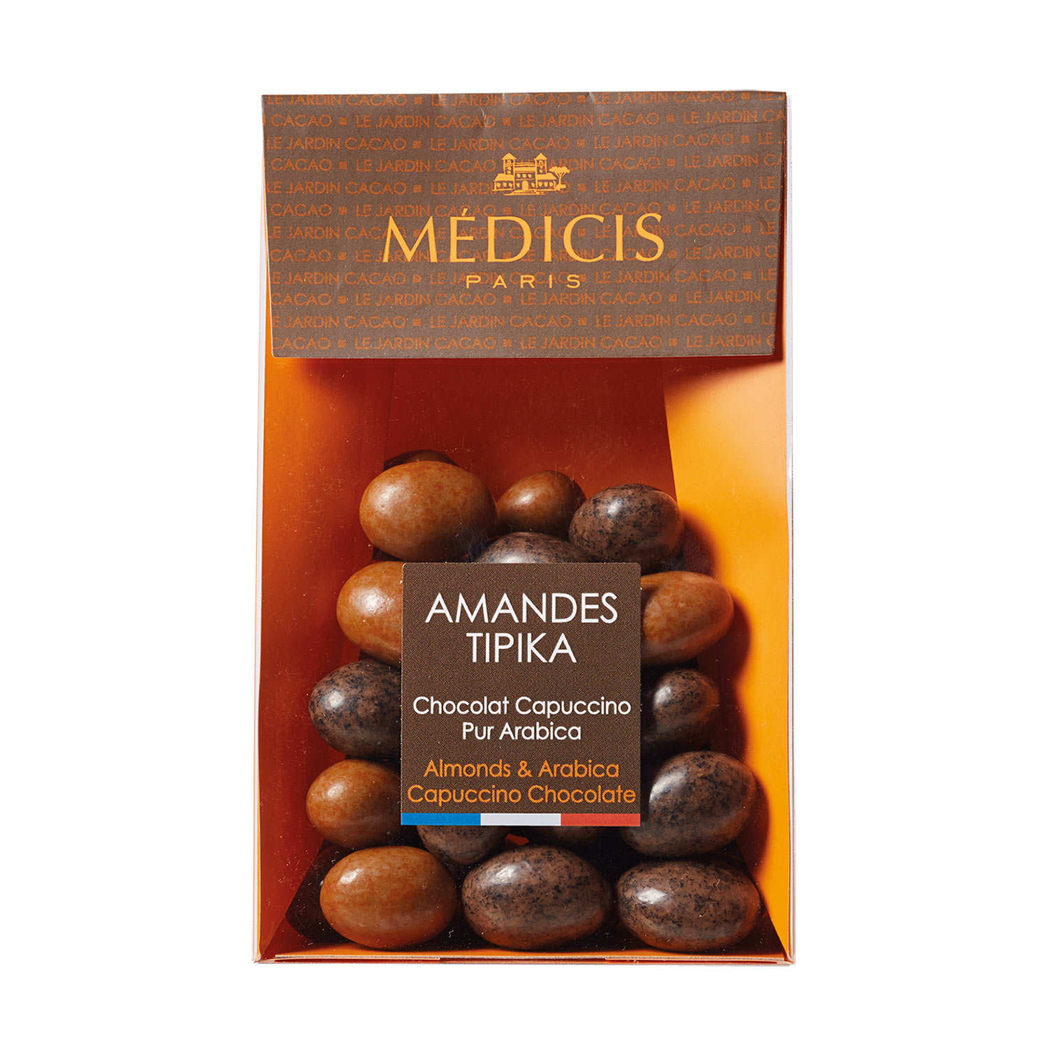 Amandes Tipika - Amandes grillées au chocolat cappuccino pur Arabica